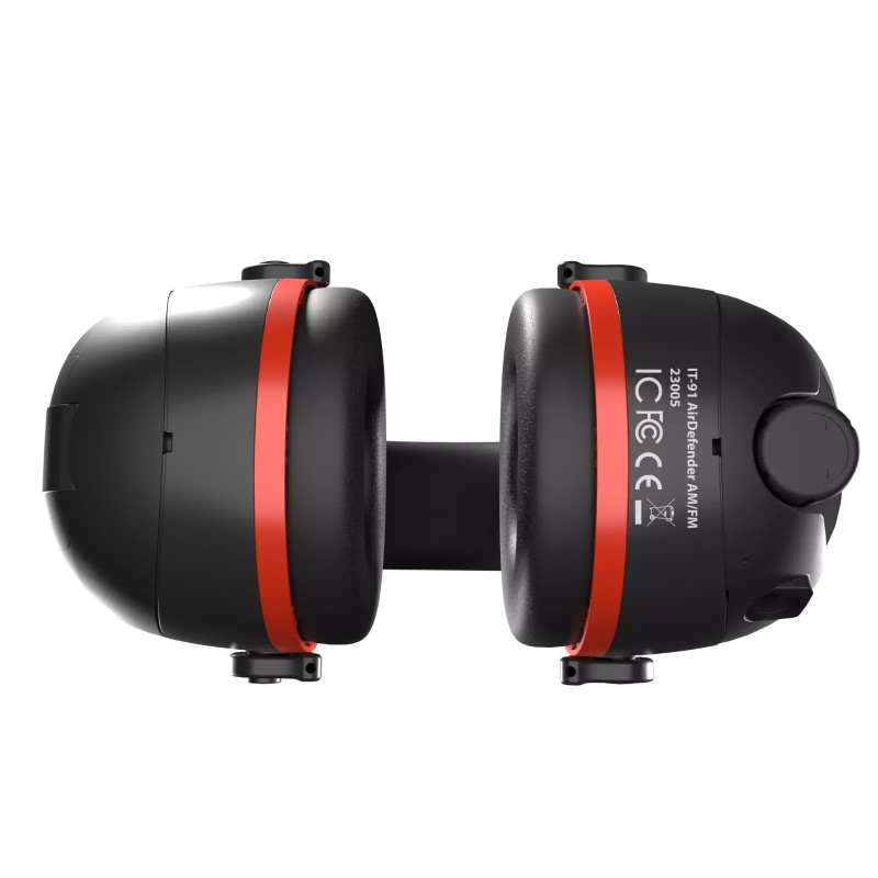 ISOtunes AIR DEFENDER AM/FM Earmuffs: Comfortable Hearing Protection