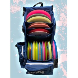 FOSSA Disc Golf Backpack. SKINNY 2.3 - Navy