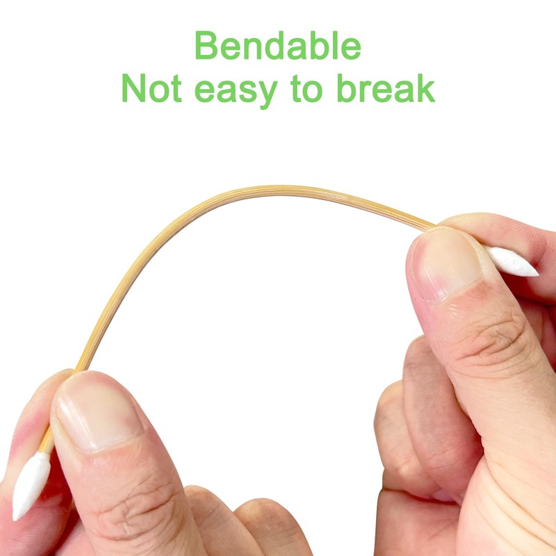 Eyxformula 200 Pcs 6 Inch Gun Cleaning Cotton Swabs with
