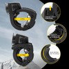 Shovel Holder Rubber Grip Mount Kit with Lock – Fits