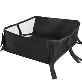 Stroller Storage Bag, Stroller Underbasket, Stroller Organiser, Multifunctional Stroller Basket for Shopping, Stroller Storage Case (Size: 35x38cm)