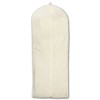 HBCOLLECTION - Natural Cotton White Garment Bag Cover Protective Cover