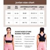 Junlan Back Straightener Posture Corrector for Men and Women, Adjustable