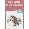 Living Nature Grey Dutch Lop Eared Rabbit Stuffed Animal |