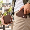 Men’s PU Leather Bifold Wallet for Daily Essentials – Compact