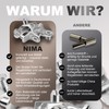 NIMA PARTS Shelf Support with Screw - Pack of 20,