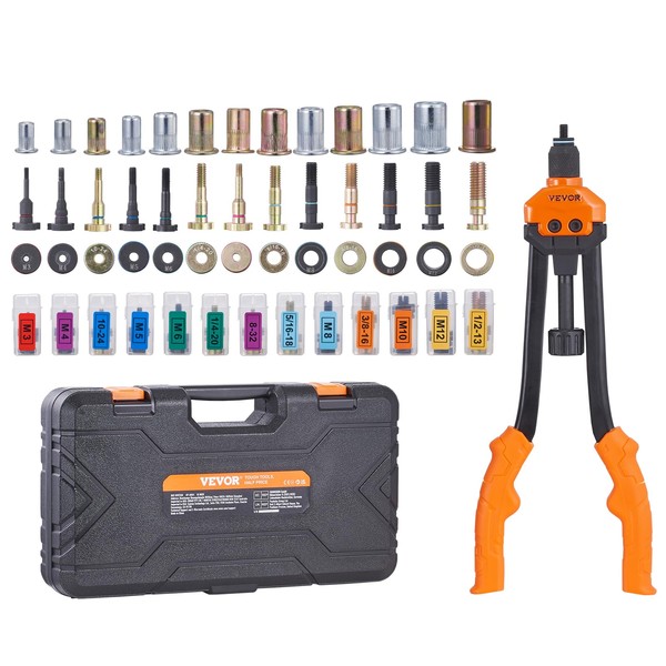 VEVOR 16" Rivet Nut Tool, Labor-Saving Rivnut Tool Kit with