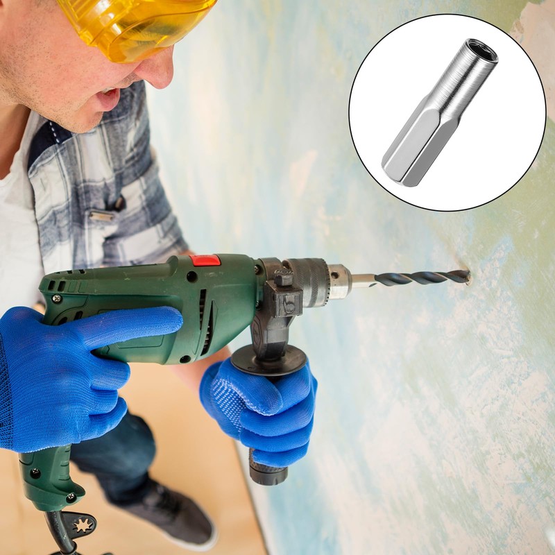 6PCS 1/4 to 4mm Bit Adapter, Hex Screw Driver Bit