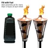 Matney Outdoor Metal Patio Torches – Use for Deck, Patio,
