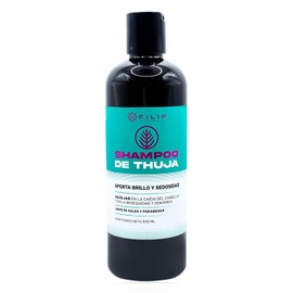 Shampoo Natural de Thuja y Árnica | Fortalece la Raíz, Reduce Resequedad y Previene Caída del Cabello | Sin Sales ni Parabenos | 500 ml