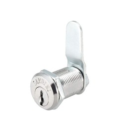 sourcing map Cam Lock 25mm Cylinder Length 48mm X 2mm Cam Nut-on Type Keyed Different