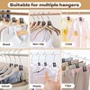 Mlici Clothes Hanger Connectors - 60 Pcs Multi-Level Cascading Hooks,