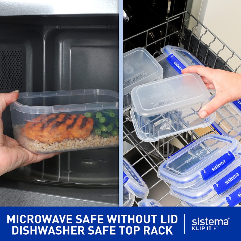 Sistema Food Storage Containers, 2.2L 2 Pack