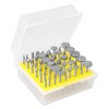 Diamond Grinding Burr Set, CYLBAQ 50pcs #150 Grit Diamond Burr
