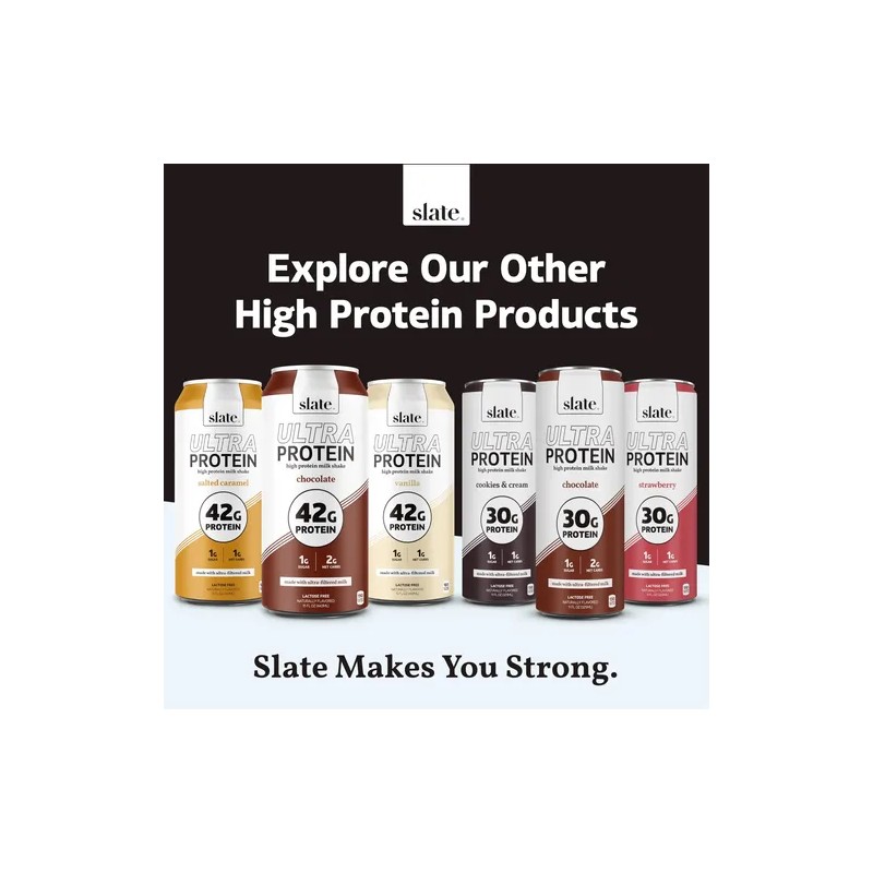 Slate Café Helado Slate Milk Alto En Proteínas - 12
