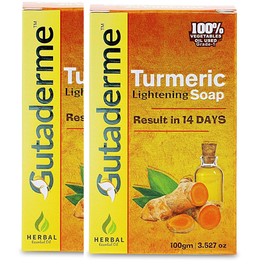 Turmeric Skin Soap - Natural Beauty Soap Bar for Acne, Dark Spots, Smooth Skin, Moisturizing Face Soap