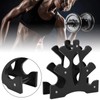 Gaeirt 3 Tier Dumbbell Rack, Durable Support Frame for Dumbbells