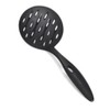 Tupperware Handy Kitchen Aid Pasta Spoon Slotted Spoon Strainer Black