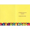 Designer Greetings Colorful Badges Scouting/Scouts Achievement Congratulations Card for Kids/Children