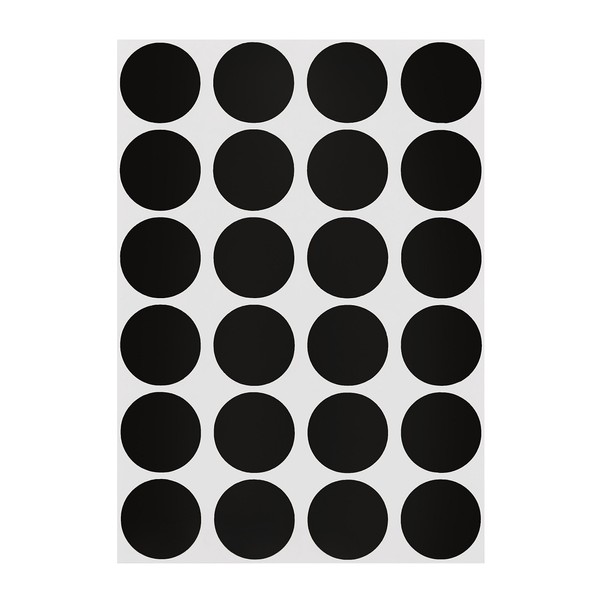 ChromaLabel 0.75 Inch Round Label Permanent Color Code Dot Stickers,