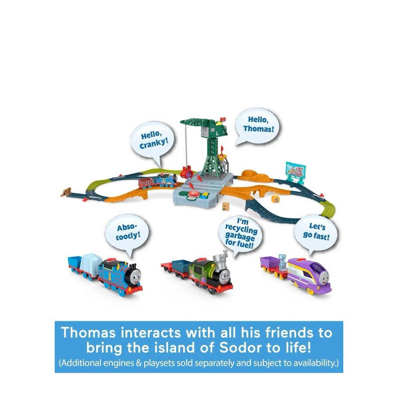 Fisher-Price Fisher Price New Thomas & Friends Motorized Talking Thomas