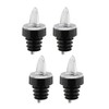 Westmark 4122248G 4 Spirit Pourers for Bottles, Dispenser with Trachea,