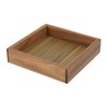 Acacia Square Bath Vanity Tray