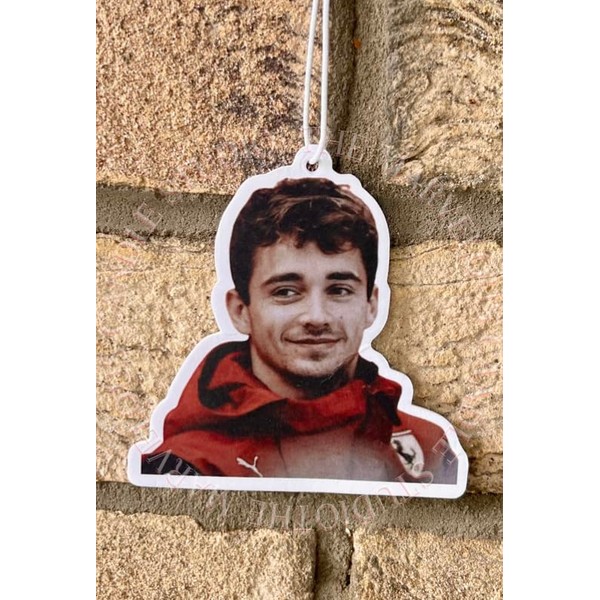Charles Leclerc Inspired Car Air Freshener | New Car |
