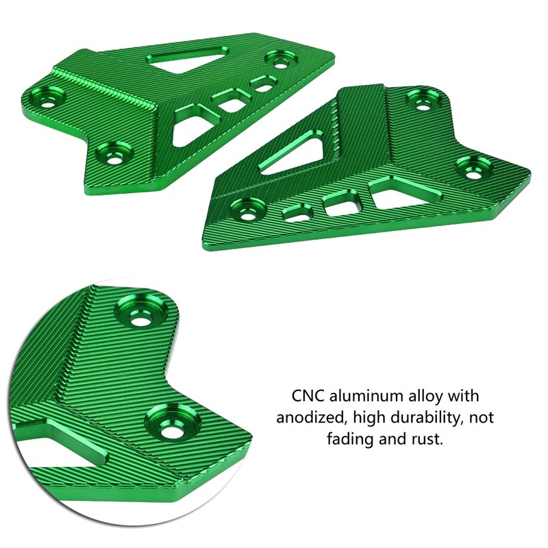 Motorcycle Footrest Foot Peg Protector Heel Protective Cover Guard for