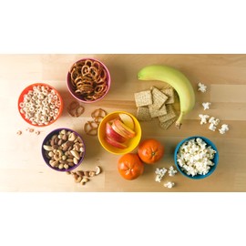 French Bull Melamine Mini Bowls, 6-Piece Set, Small Serving Bowl – Snack, Condiment, Dip, Dessert, Ice Cream – Shatter Proof, Food-Safe, BPA Free, Dishwasher Safe, 4” 10 oz - Multicolor