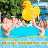 Hungdao 8 Pack Inflatable Ducks 16 Inch Large Inflatable Pool