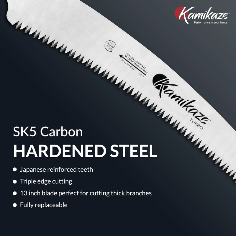 EZ Kut Kamikaze Saw Curved Blade with Scabbard - 19.3