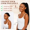 S-noilite Drawstring Ponytail for Black Women Kinky Yaki Straight Hair