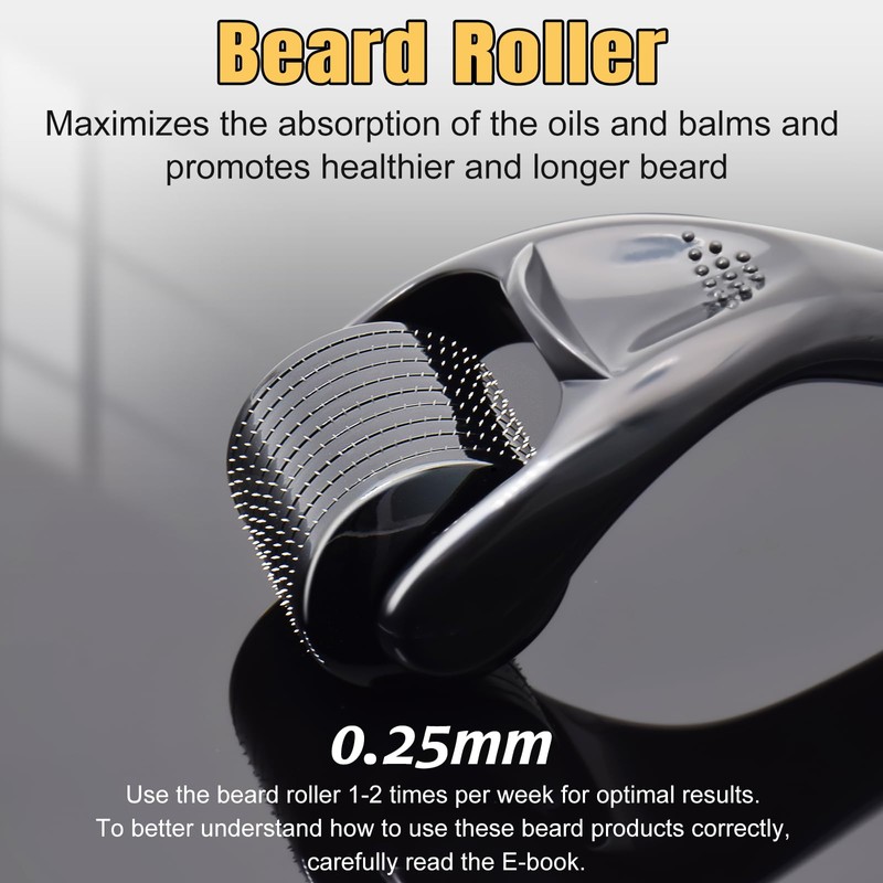 Dad Gift Christmas, Beard Care Set for Men with Beard