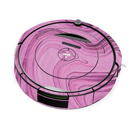 MightySkins Skin Compatible with iRobot Roomba 690 Robot Vacuum - Pink Thai Marble | Protective, Durable, and Unique Vinyl Decal wrap Cover | Easy to Apply, Remove | Made in The USA