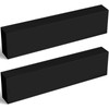 Colingmill 2 Pcs HDPE Plastic Block 2" x 3" x