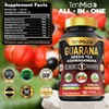 Tenmido Guarana & Green Tea Supplements - 7in1 with Ashwagandha,