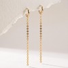 TONTMY STUDIOS Gold Chain Earrings for Women