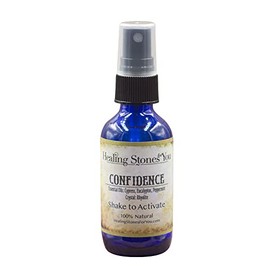 Confidence – Crystal Infused Aromatherapy Spray with Essential Oils and Rhyolite