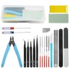 BXQINLENX Professional 20 PCS Gundam Model Tools Kit Modeler Basic