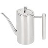 Natudeco Oil Pot Kitchen Oil Bottle Stainless Steel Dustproof Leak-proof