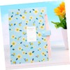GRIRIW Accordion File Folder Snap Closure Cute Floral Design Document