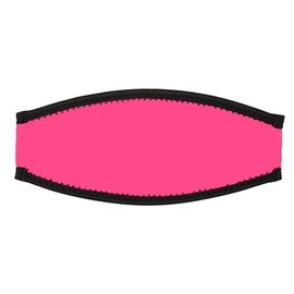 Meiliyizu Neoprene Mask Strap Cover, Neoprene Mask Strap Cover, Snorkel Mask, Headband, Diving Hair Protection, Wrap Cloth, Comfortable, Diving, Wrap Band, Enduring, Rose Red
