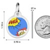 Pet ID Tag for Dog Cat with QR Passport Global
