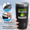 Meat lover Black EditionTumbler 20oz - Lettuce the taste of