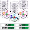 6 Pack 7 Day Stackable Pill Organizers Round Pill Organizer
