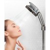 Aramic 3D-C1A 3D 2Face Shower Head, Up to 50% Water