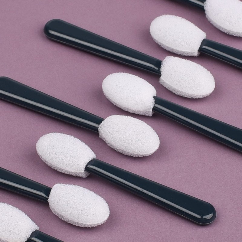UNVOJL Disposable Eyeshadow Applicator Sponge Eyeshadow Brush Portable Makeup Brush