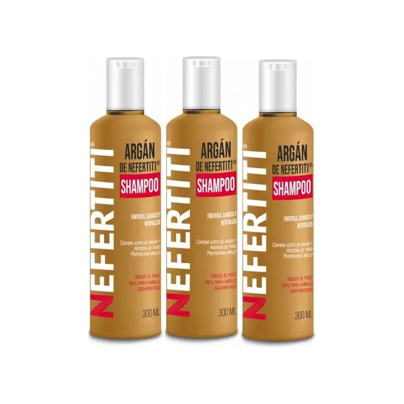 Shampoo De Argan Hidratante Para Cabello Nefertiti 300ml