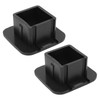 Automobile Trailer Hitch Cover Plug PT228‑35960‑HP 2PCs Replacement For 4RUNNER